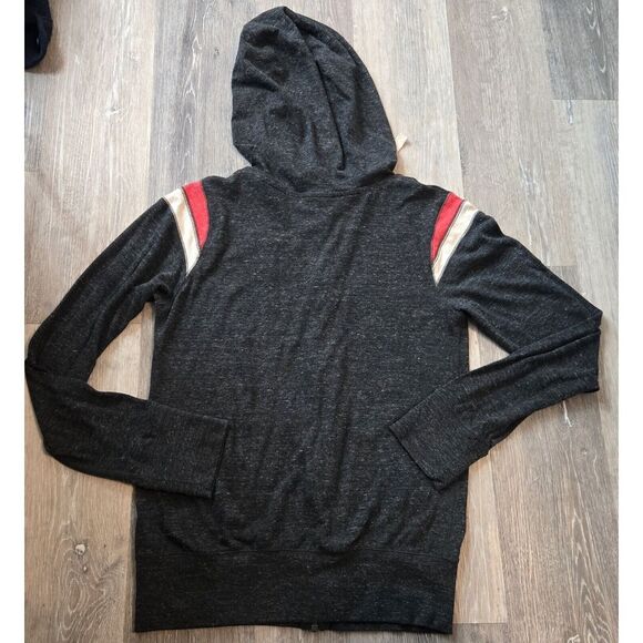 Nike Georgia Bulldogs Full Zip Hoodie‎ Jacket Gray White Red Womens Small GA - Picture 4 of 7